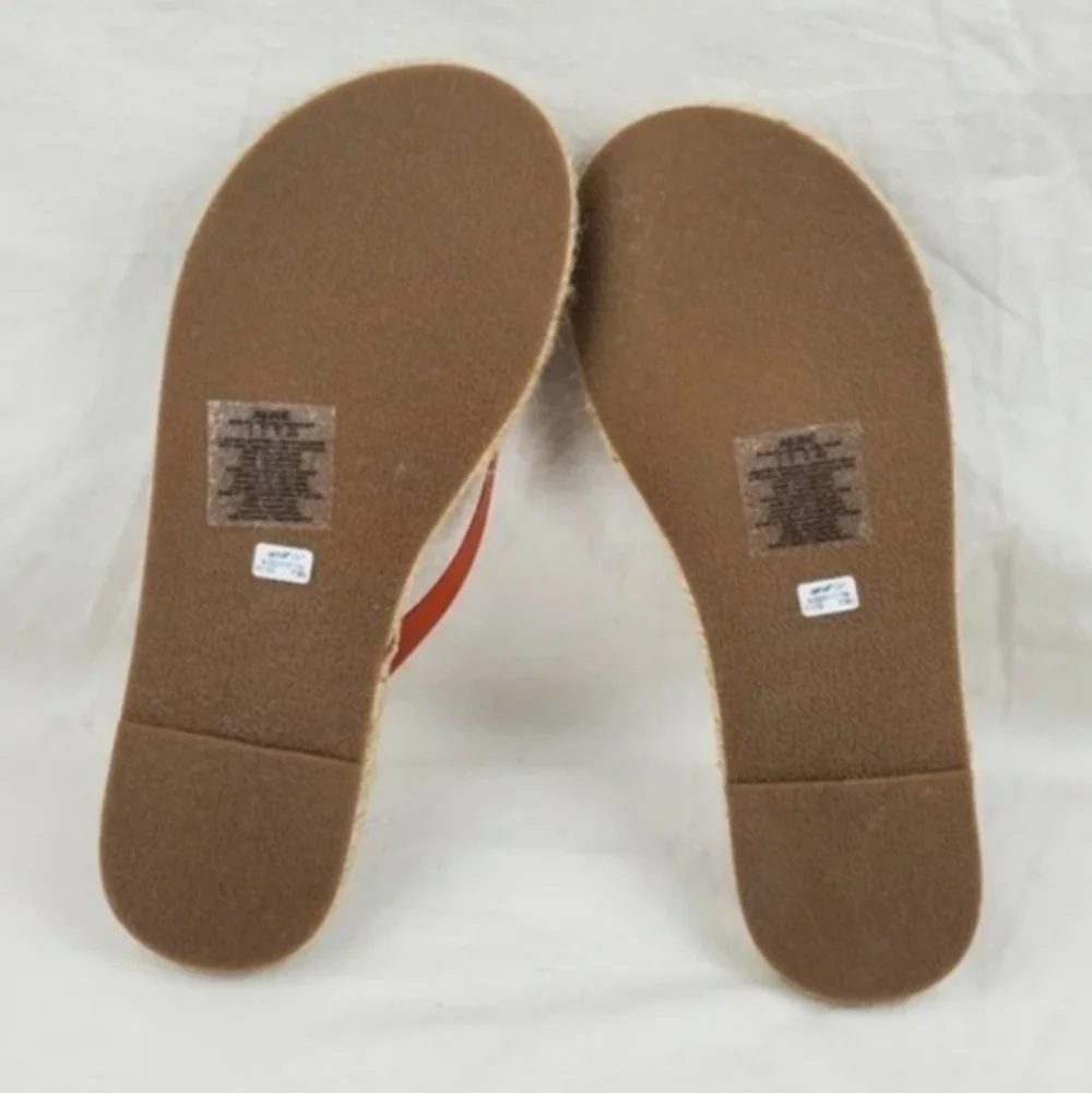 Aerie espadrille flip flop sandals